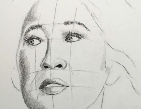 Gesicht zeichnen lernen - Learn how to draw a face